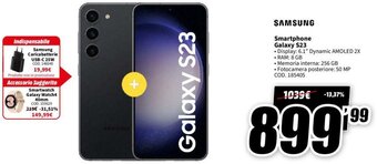 MediaWorld Samsung Smartphone Galaxy S23 offerta