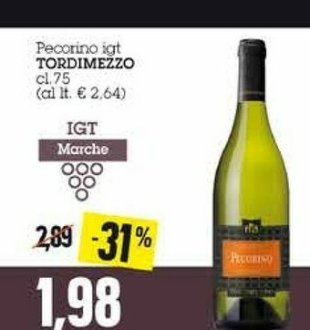 Emi Supermercati Vino bianco offerta