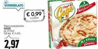 Emi Supermercati Gegè Pizza surgelata offerta