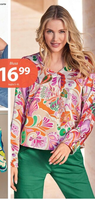 Blusa S-XL