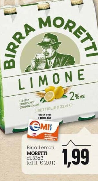 Emi Supermercati Vino bianco offerta