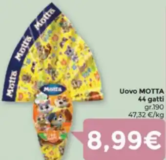 Motta 44 gatti uovo gr.190