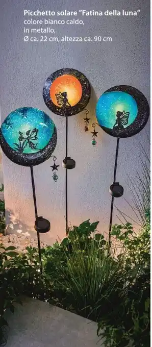 Pichetto solare''Fatina della luna'' ca. 22 cm