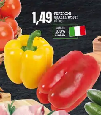 Emi Supermercati Peperoni Gialli/Rossi offerta