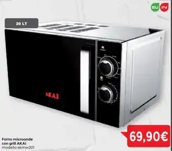 Akai Forno microonde con grill