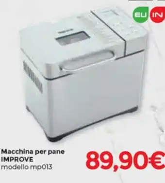 Improve Macchina per pane