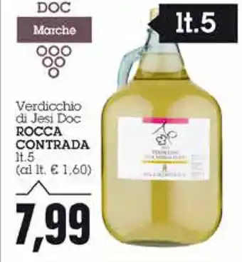 Emi Supermercati Rocca Contrada Verdicchio di Jesi Doc 5lt. offerta