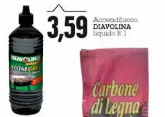 Diavolina Accendifucco 1lt.