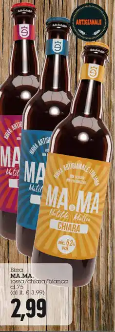 Emi Supermercati Ma.Mam Birra 75cl offerta