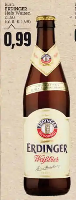 Erdinger Birra 50cl
