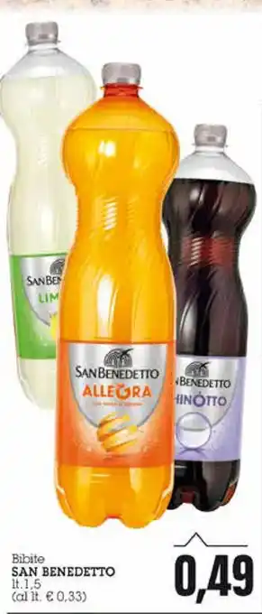 Emi Supermercati San Benedetto Bibite 1,5lt offerta