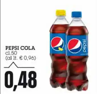 Emi Supermercati Pepsi Cola 50cl. offerta