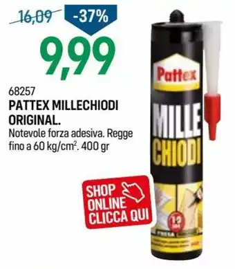 Cfadda Pattex Millechiodi Original 400 gr offerta