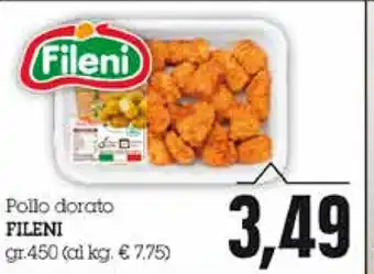 Emi Supermercati Fileni Pollo dorato 450gr offerta
