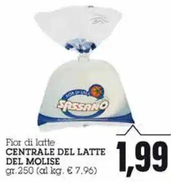 Emi Supermercati Centrale del Latte del Molise Fior di latte 250gr. offerta