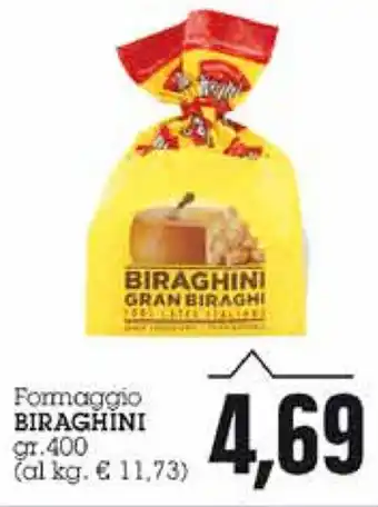 Emi Supermercati Biraghini Formaggio 400gr. offerta