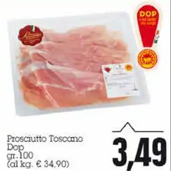 Emi Supermercati Prosciutto Toscano Dop 100gr. offerta