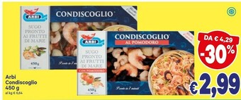 A&O Arbi Pesce surgelato offerta