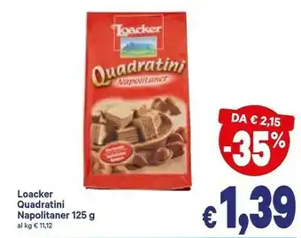 A&O Loacker Wafer offerta