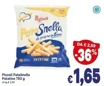 A&O Pizzoli Patatine offerta