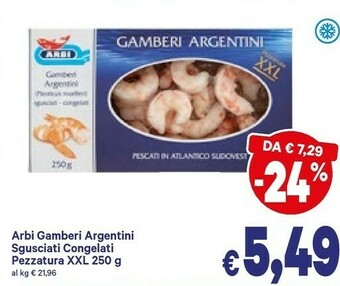 A&O Arbi Gamberi offerta