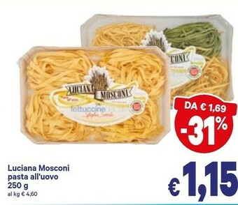 A&O Mosconi Pasta all'uovo offerta
