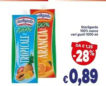 A&O Sterilgarda Succhi di frutta offerta