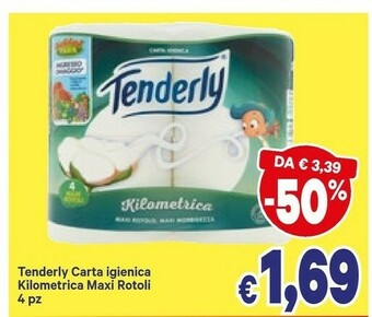A&O Tenderly Carta igienica offerta