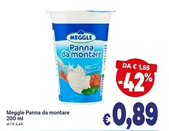 A&O Meggle Panna offerta