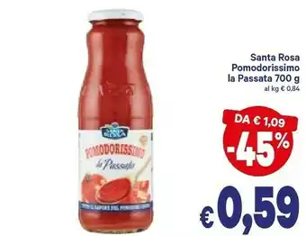 A&O Santa rosa Passata di pomodoro offerta