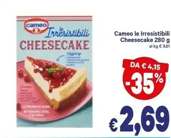 A&O Cameo Preparati per torte offerta