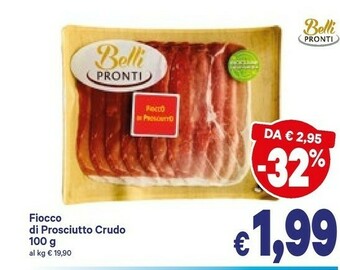 A&O Belli pronti Prosciutto crudo offerta
