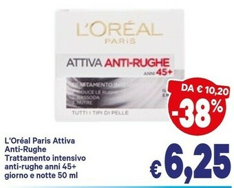 A&O L'Oreal Crema viso offerta