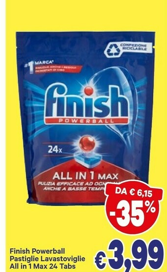A&O Finish Detersivo lavastoviglie offerta