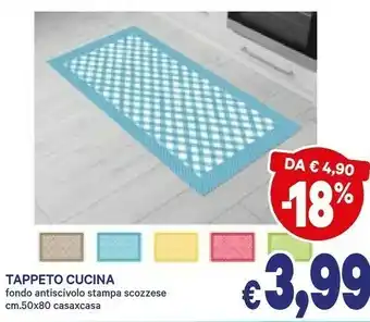 A&O Tappeti cucina offerta