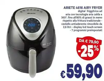 A&O Ariete Friggitrice offerta