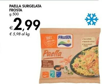 Frosta Paella Surgelata