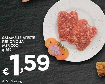 Bennet Mericco Salamelle Aperte Per Griglia offerta