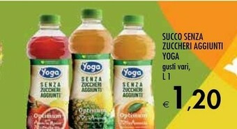 Bennet Yoga Succo Senza Zuccheri Aggiunti offerta