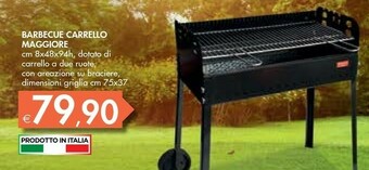 Bennet Barbecue Carrello Maggiore offerta