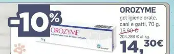 Coop Orozyme Gel Igiene Orale, Cani E Gatti, 70 G offerta
