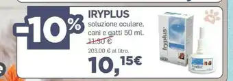 Coop Iryplus Soluzione Oculare, Cani E Gatti 50 Ml offerta