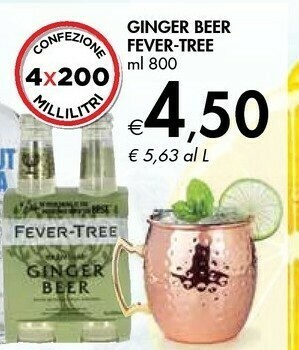 Bennet Fever tree Ginger Beer offerta