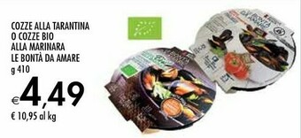 Bennet Le Bontà Da Amare Cozze Alla Tarantina O Cozze Bio Alla Marinara offerta