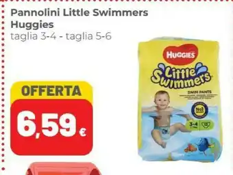 Coop Huggies Pannolini Little Swimmers offerta