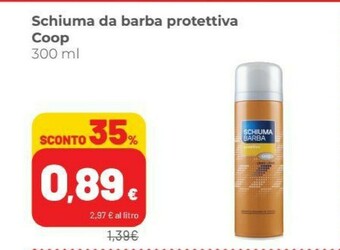 Coop Coop Schiuma Da Barba Protettiva offerta