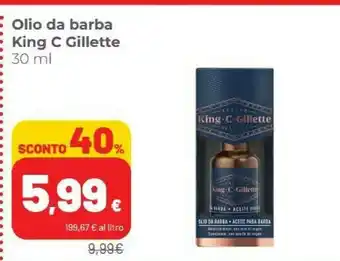 Gillette Olio Da Barba King C