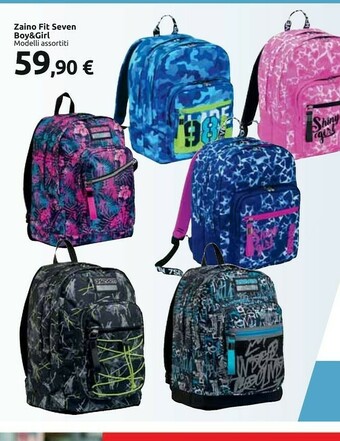 Carrefour Seven Zaino Fit Boy&Girl offerta