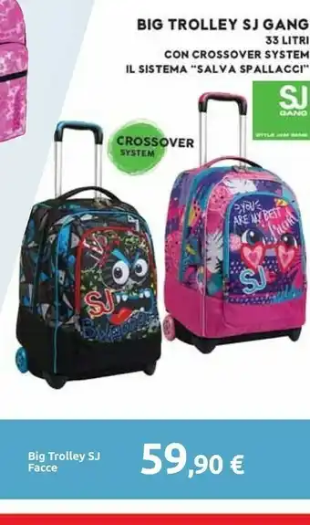 Carrefour Seven Big Trolley Sj Gang offerta