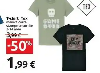 Carrefour T-shirt Tex offerta
